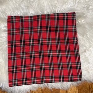 New! Red black Green Multicolor Tartan Plaid 17 17 pillowcase cover